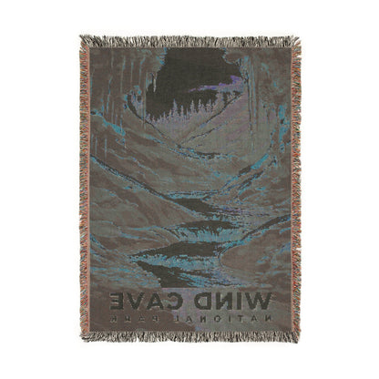 Wind Cave National Park Woven Blanket | S07