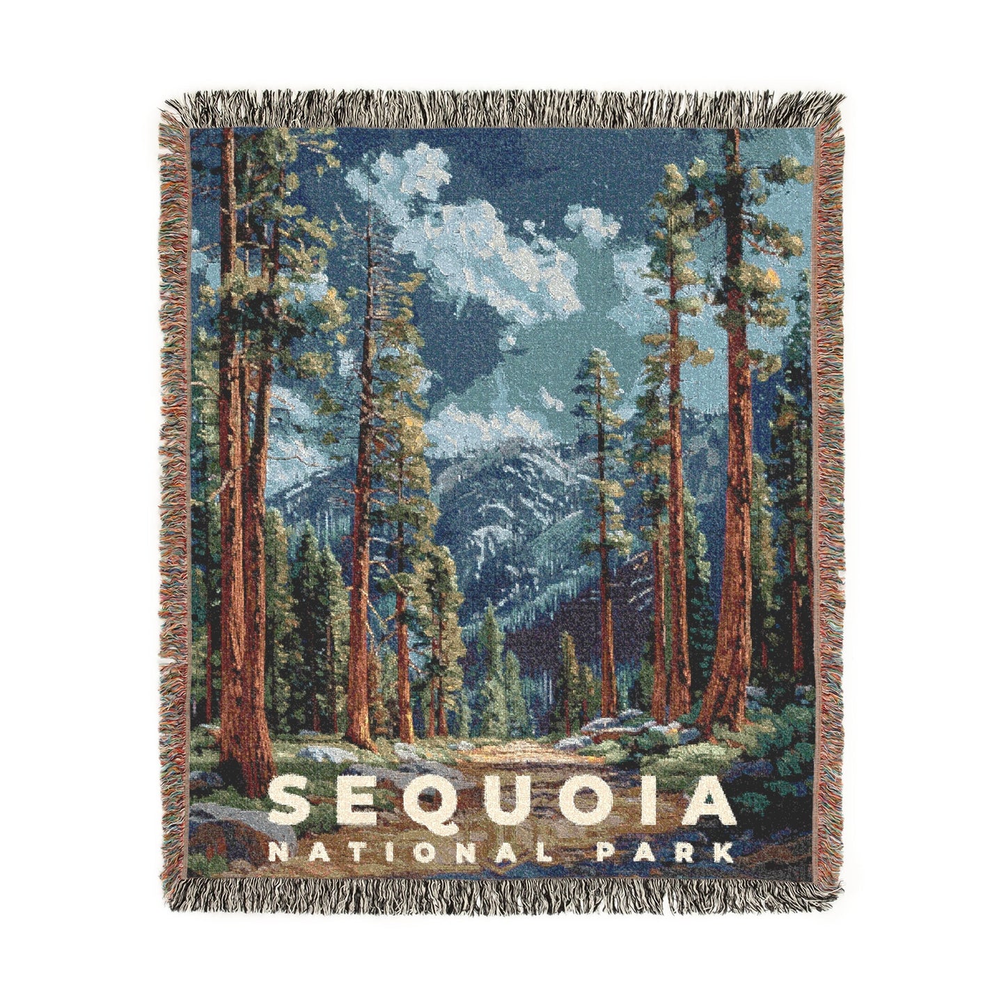 Sequoia National Park Woven Blanket | S14