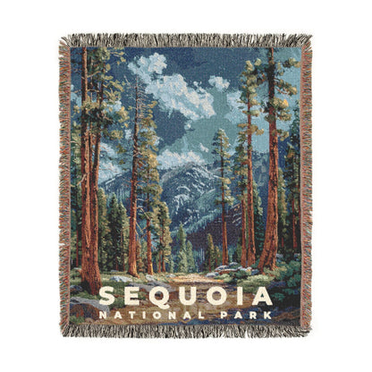 Sequoia National Park Woven Blanket | S14
