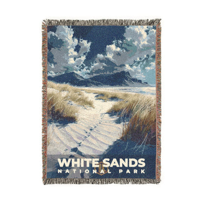 White Sands National Park Woven Blanket | S13