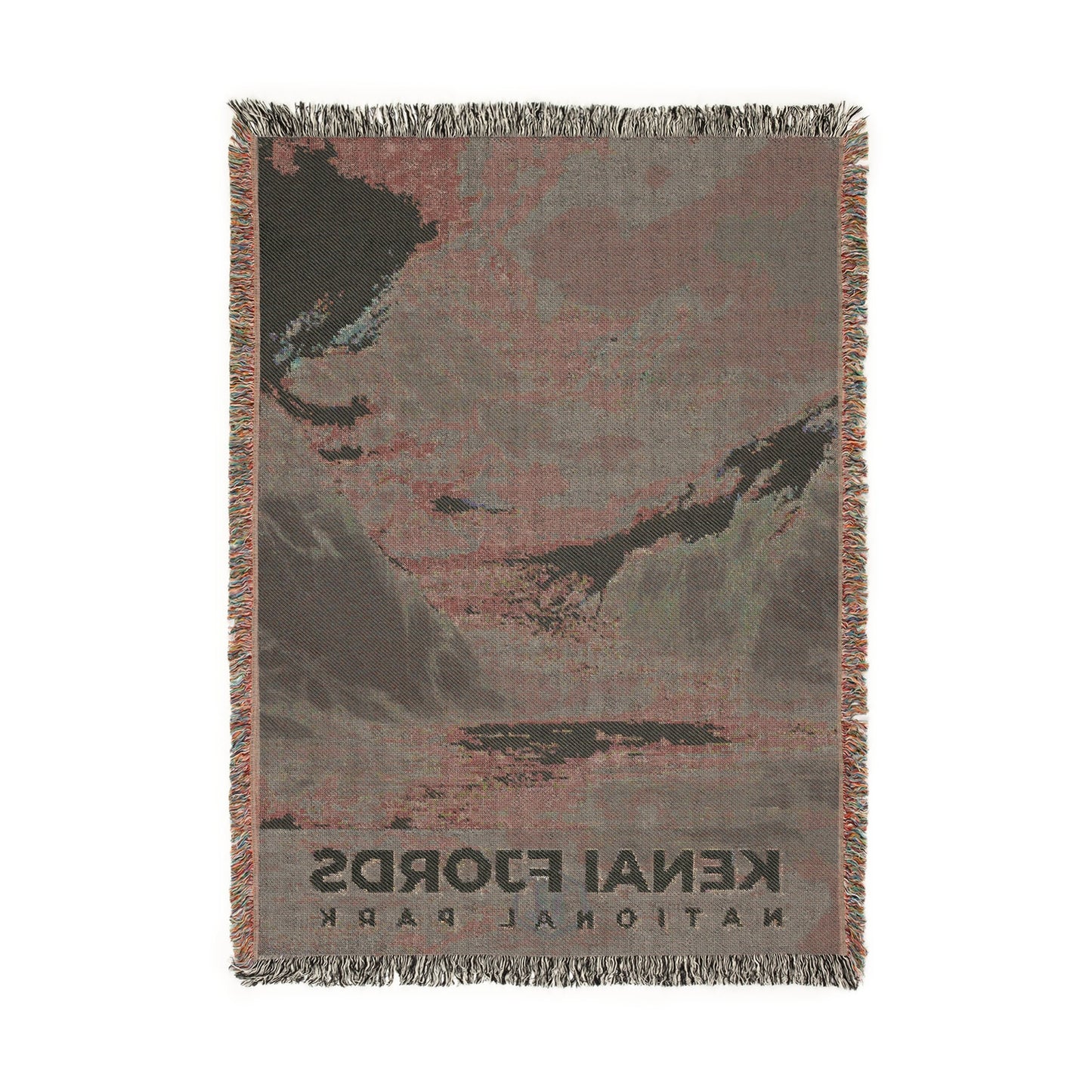 Kenai Fjords National Park Woven Blanket | S12