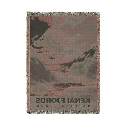 Kenai Fjords National Park Woven Blanket | S12
