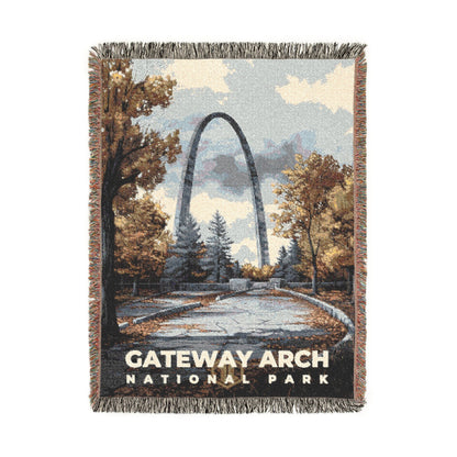 Gateway Arch National Park Woven Blanket | S17