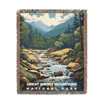Great Smoky Mountains National Park Woven Blanket | S07
