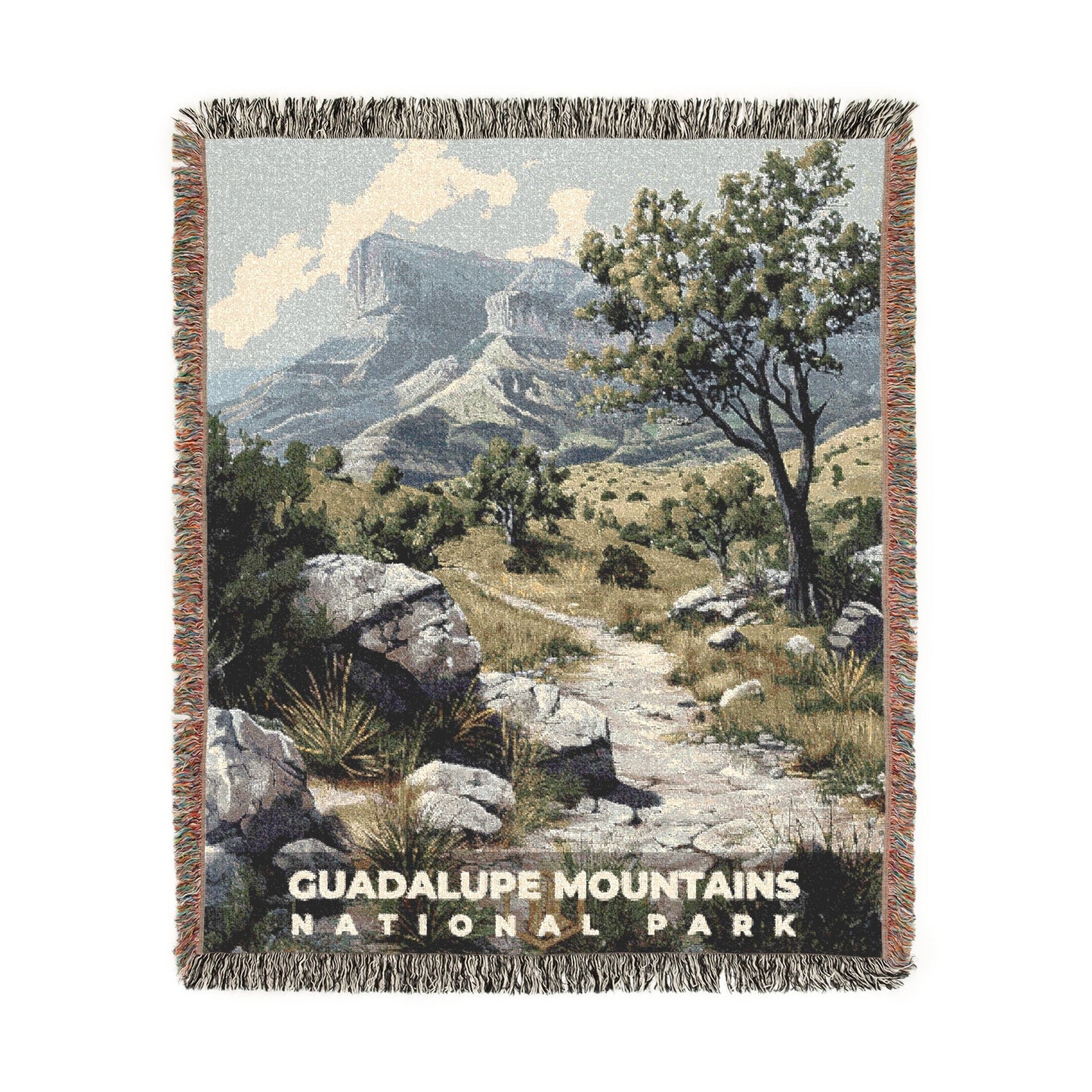 Guadalupe Mountains National Park Woven Blanket | S17