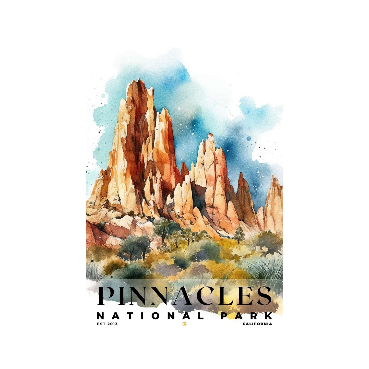 Pinnacles National Park Poster | S04