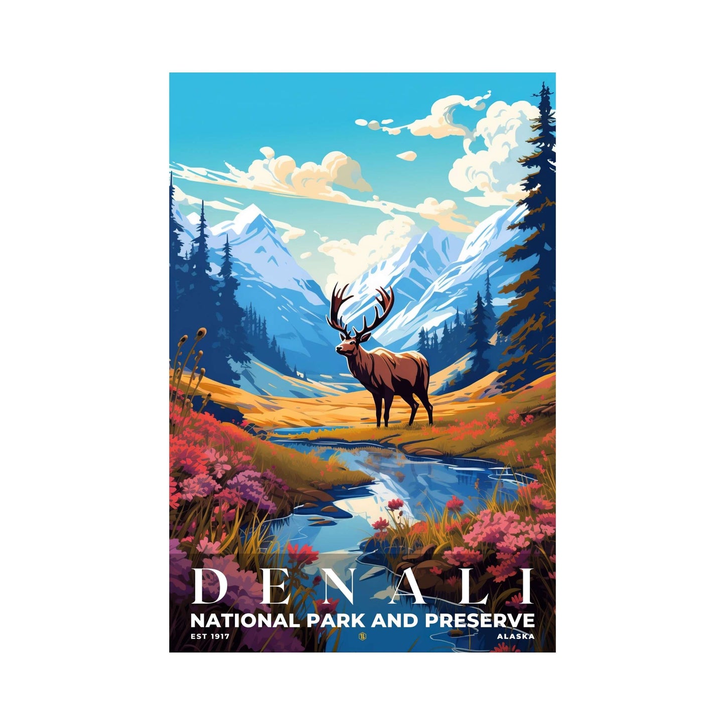 Denali National Park Poster | S07