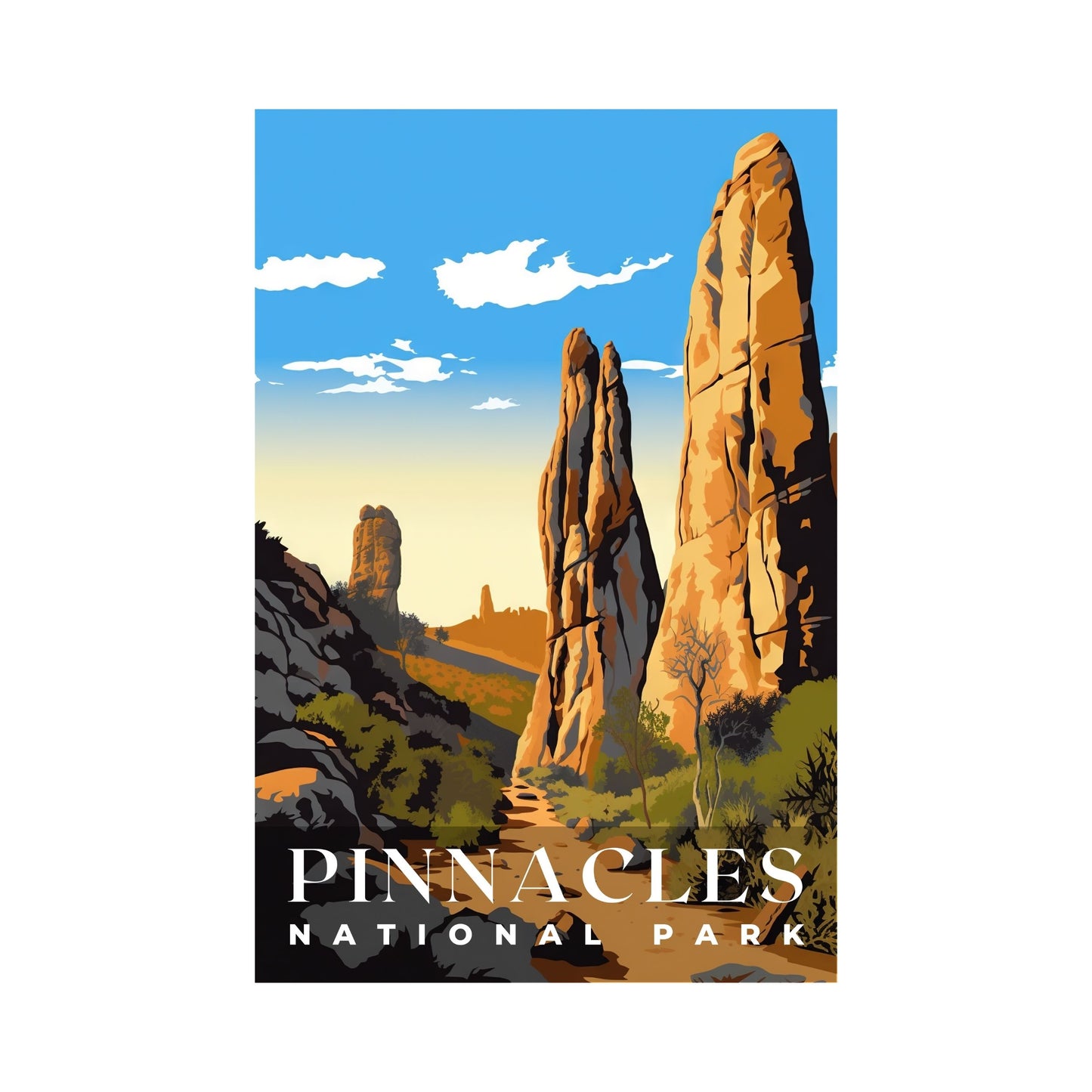 Pinnacles National Park Poster | S01