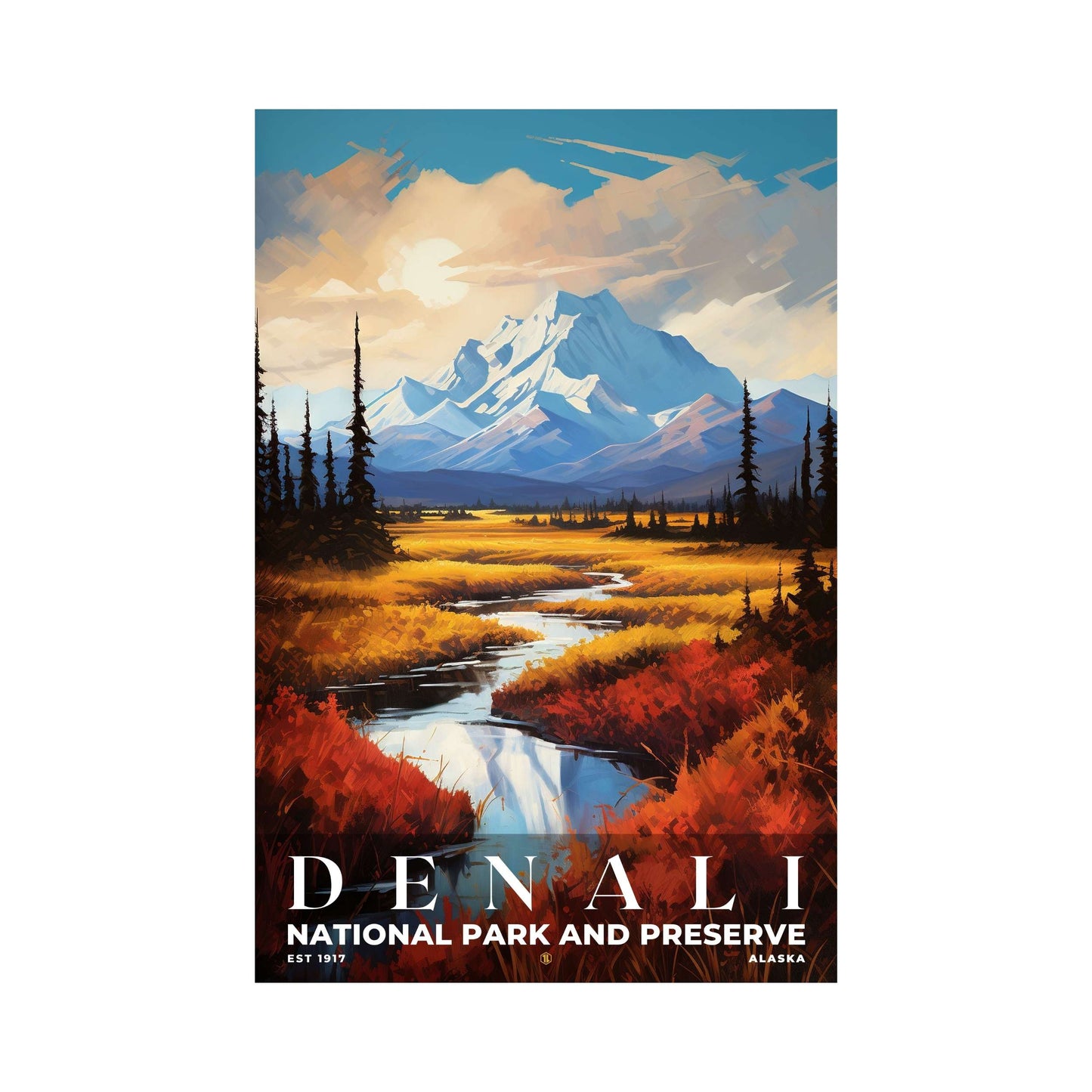 Denali National Park Poster | S06