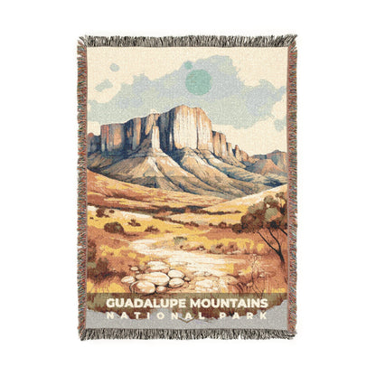 Guadalupe Mountains National Park Woven Blanket | S08