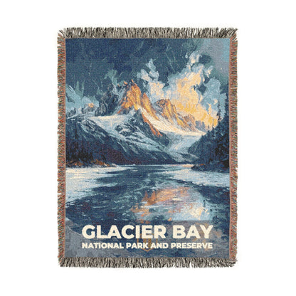 Glacier Bay National Park Woven Blanket | S14