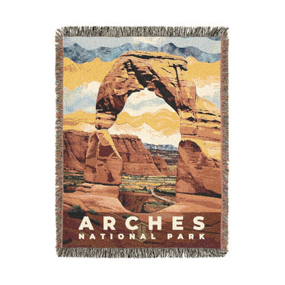 Arches National Park Woven Blanket | S09
