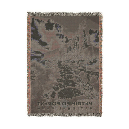 Petrified Forest National Park Woven Blanket | S15