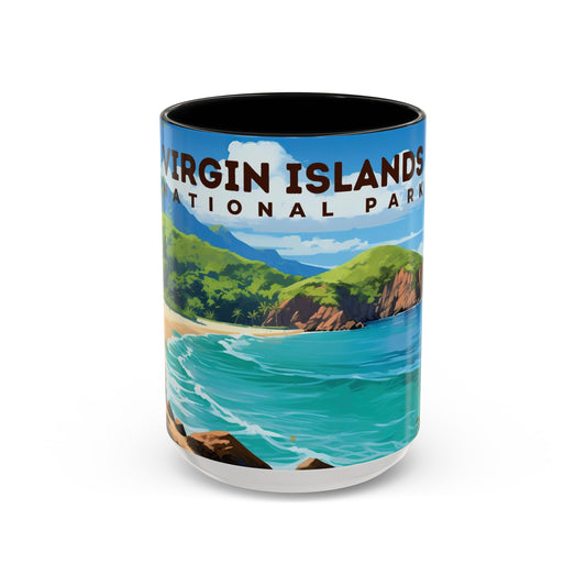 Virgin Islands National Park Mug | Accent Coffee Mug (11, 15oz)
