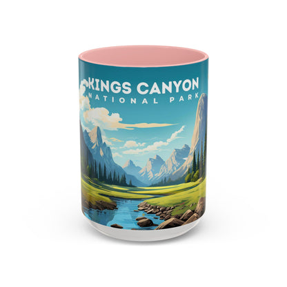 Kings Canyon National Park Mug | Accent Coffee Mug (11, 15oz)