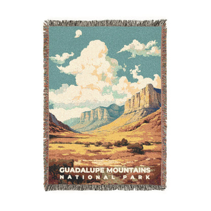 Guadalupe Mountains National Park Woven Blanket | S06