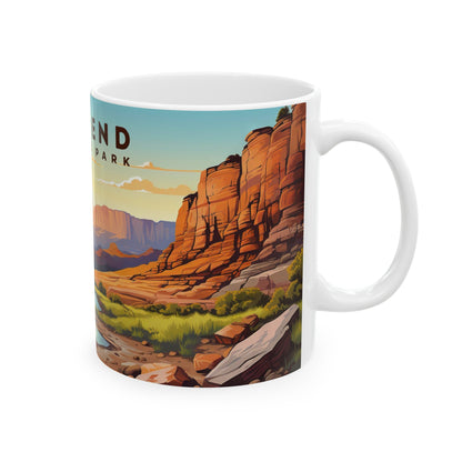 Big Bend National Park Mug | White Ceramic Mug (11oz, 15oz)