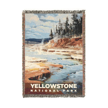 Yellowstone National Park Woven Blanket | S06