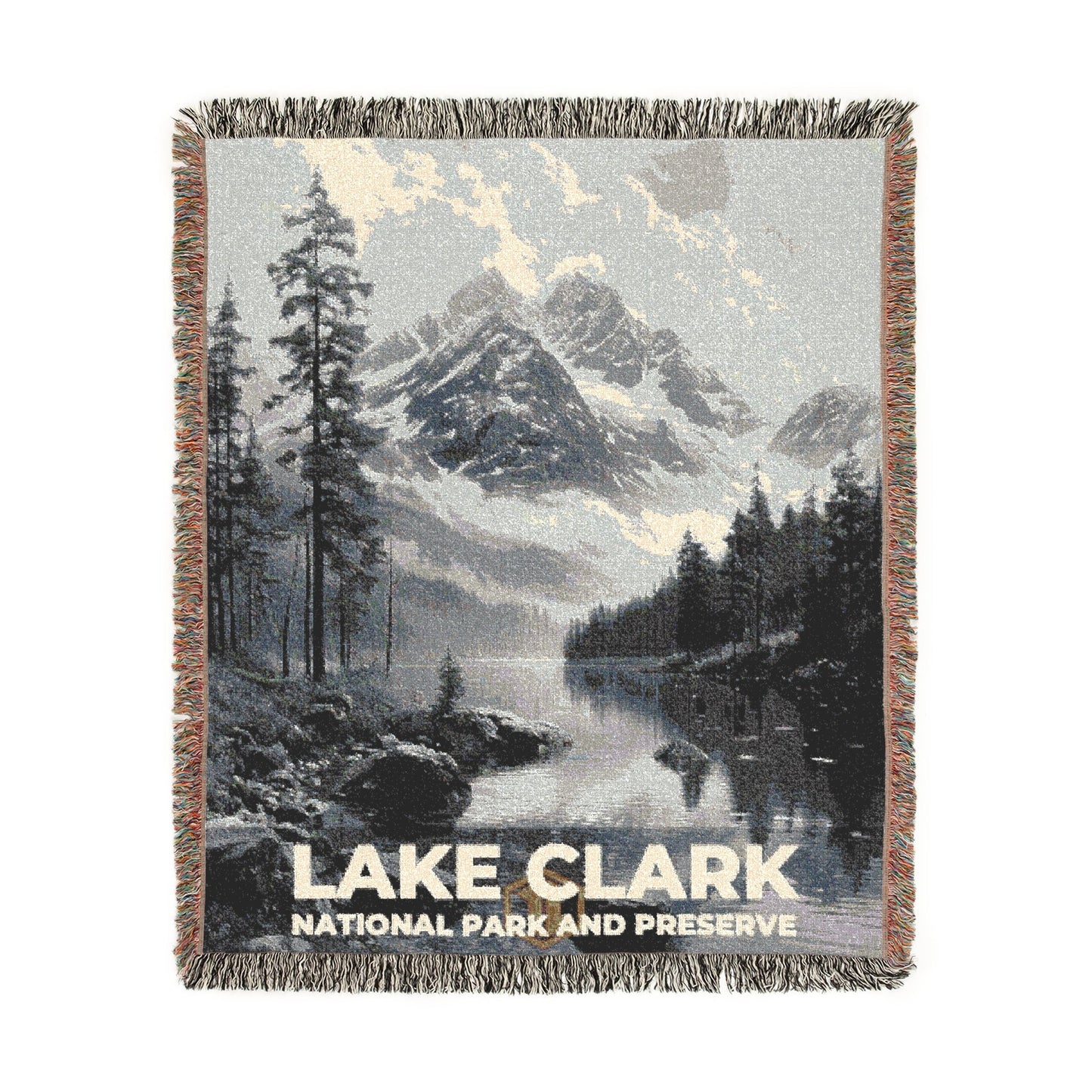 Lake Clark National Park Woven Blanket | S15