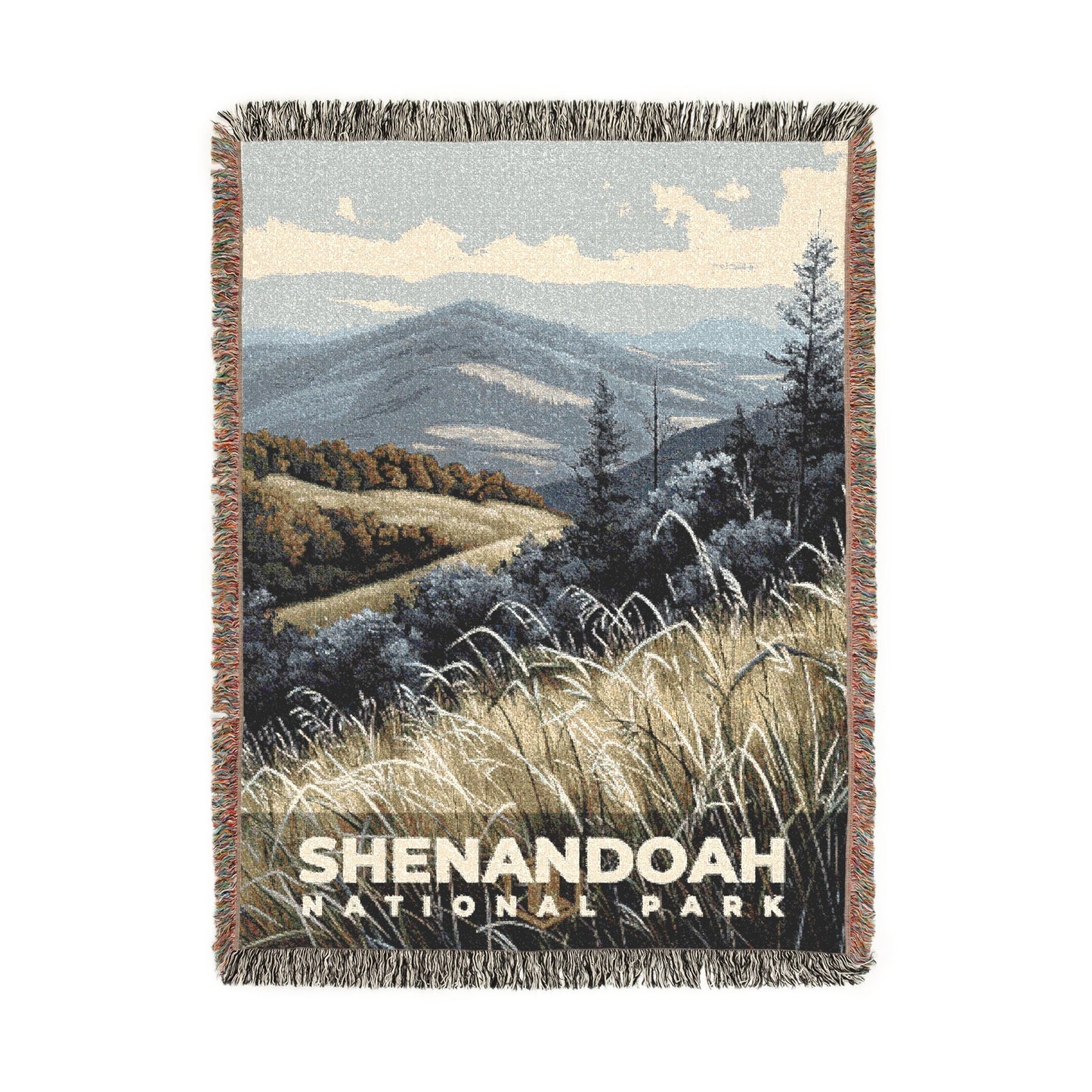 Shenandoah National Park Woven Blanket | S17