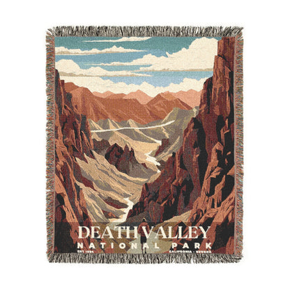 Death Valley National Park Woven Blanket | S03
