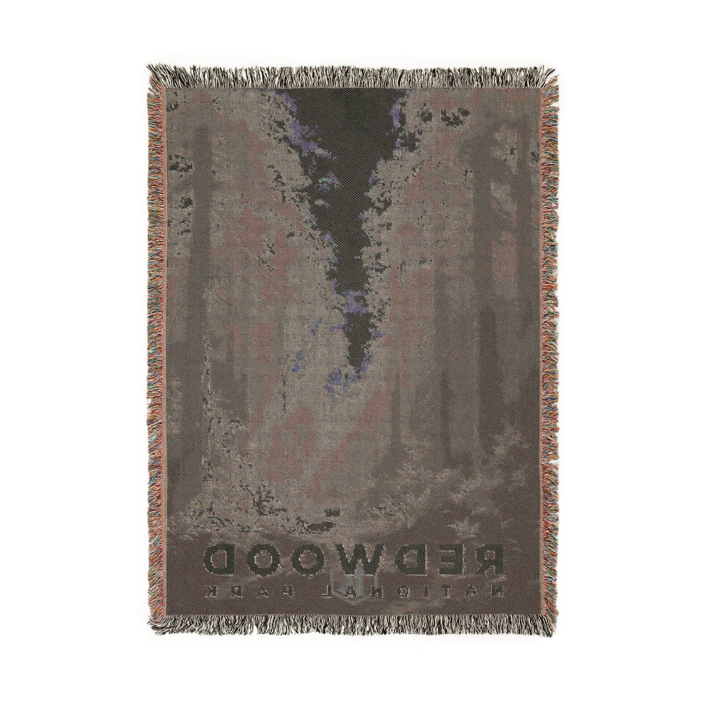 Redwood National Park Woven Blanket | S15