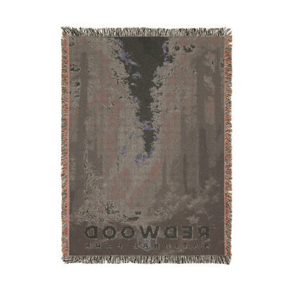 Redwood National Park Woven Blanket | S15
