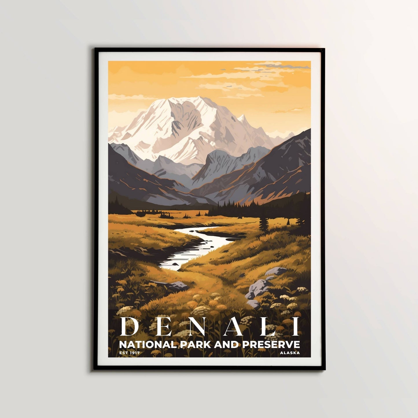 Denali National Park Poster | S03