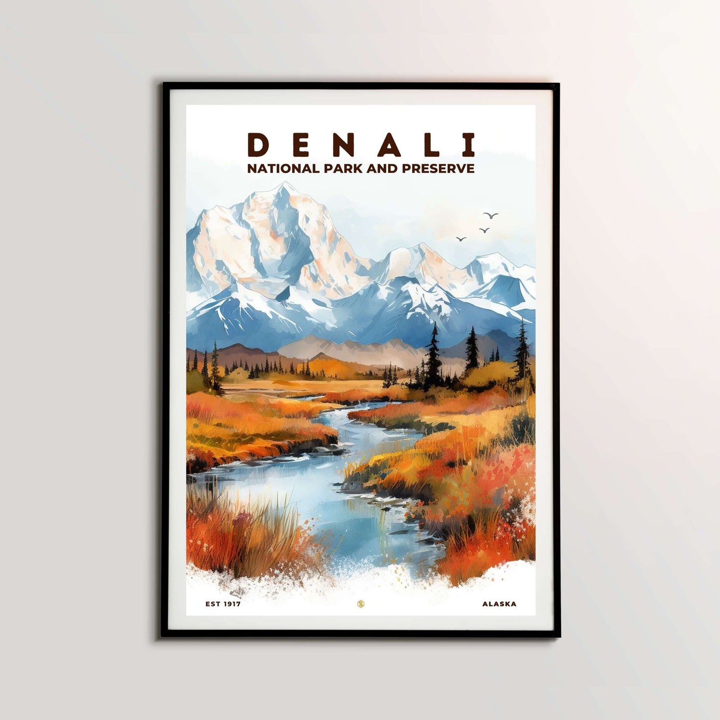 Denali National Park Poster | S08