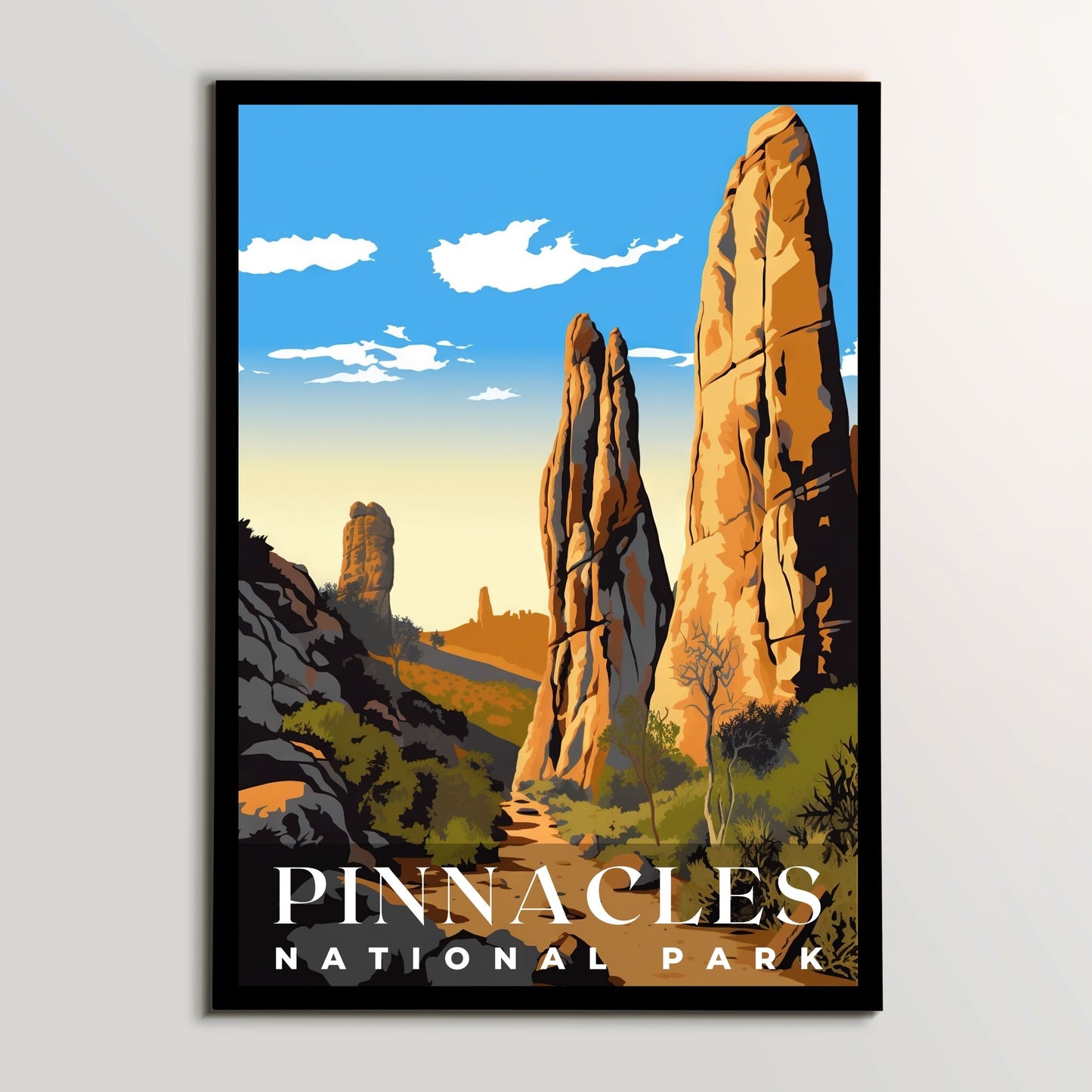 Pinnacles National Park Poster | S01