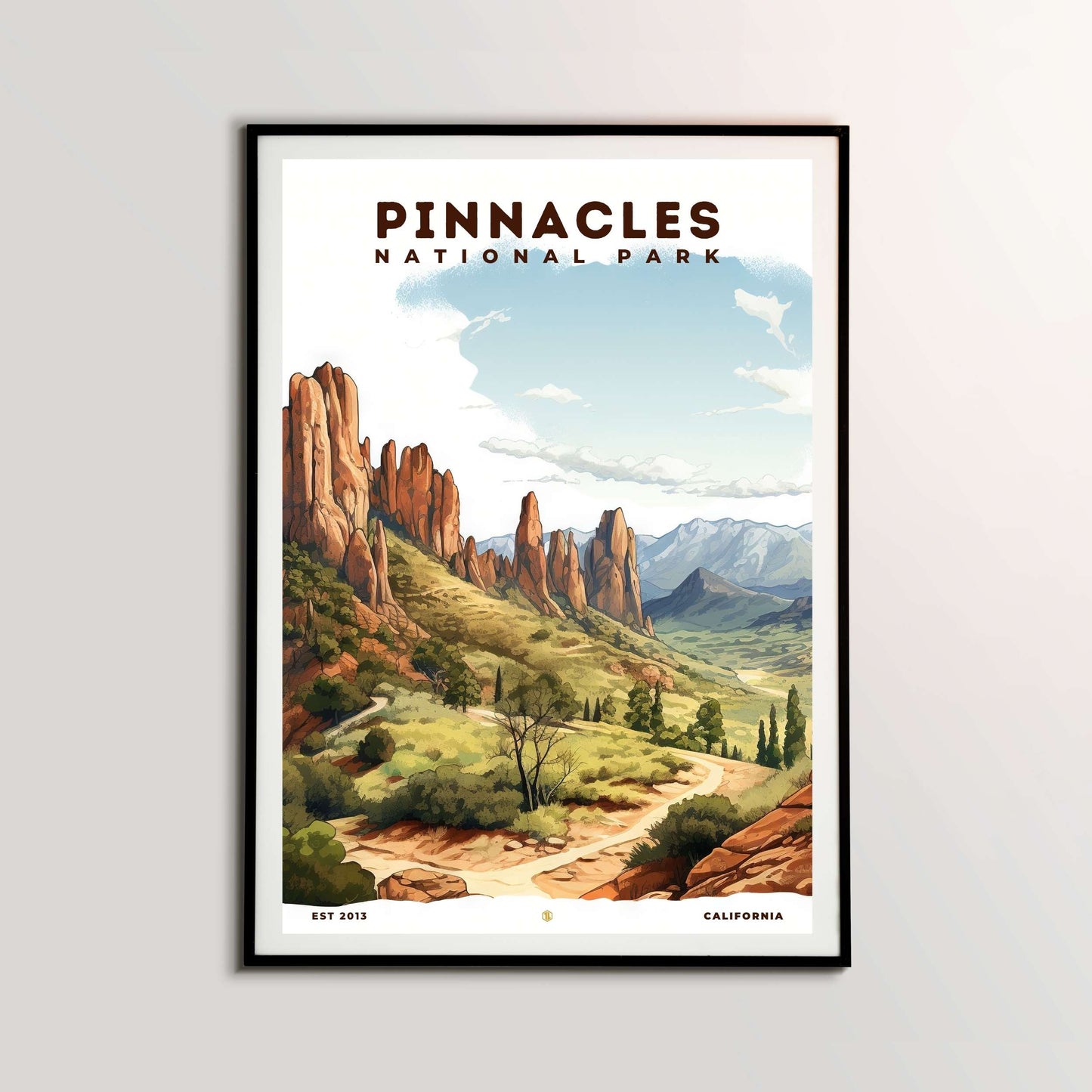 Pinnacles National Park Poster | S08