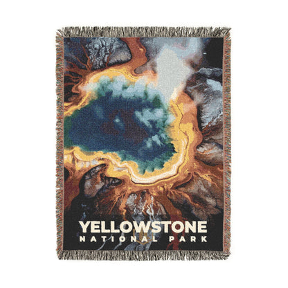Yellowstone National Park Woven Blanket | S10