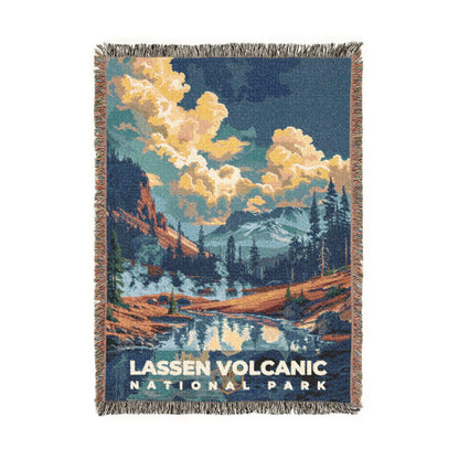 Lassen Volcanic National Park Woven Blanket | S11