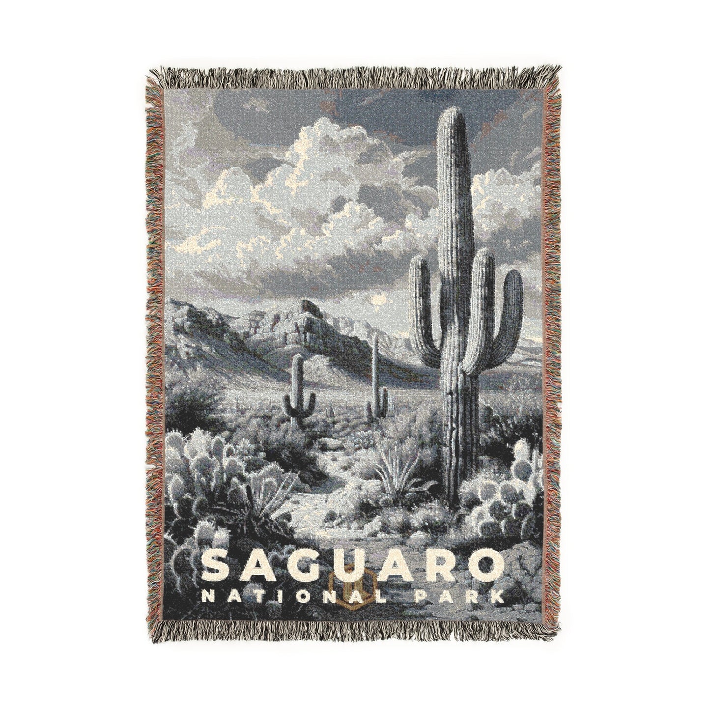 Saguaro National Park Woven Blanket | S15