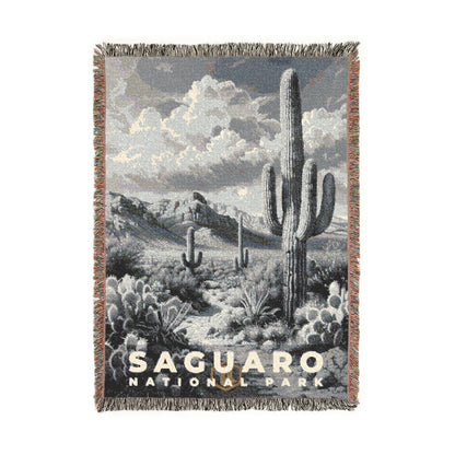Saguaro National Park Woven Blanket | S15