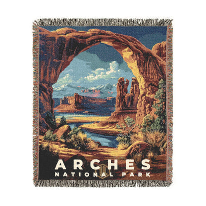 Arches National Park Woven Blanket | S16