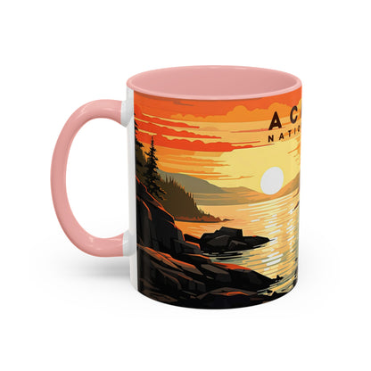 Acadia National Park Mug | Accent Coffee Mug (11, 15oz)