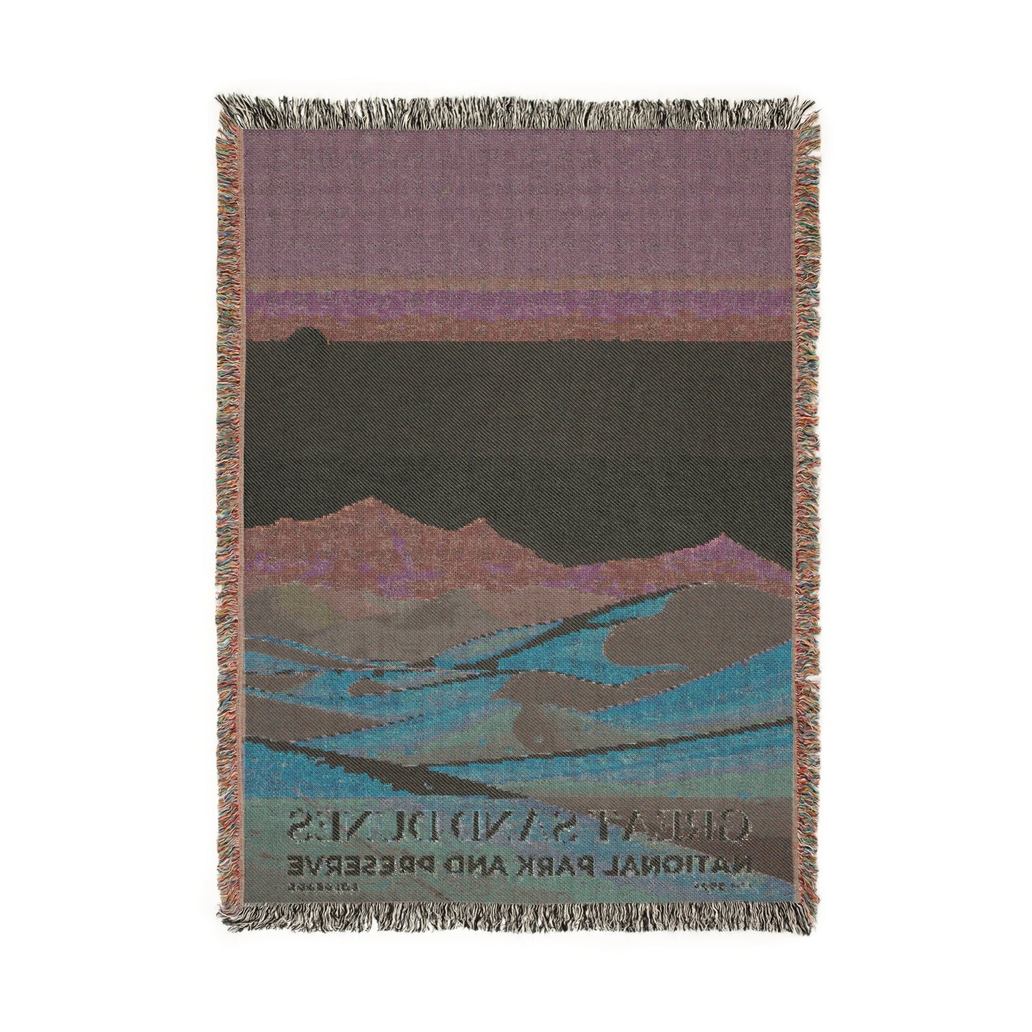 Great Sand Dunes National Park Woven Blanket | S03