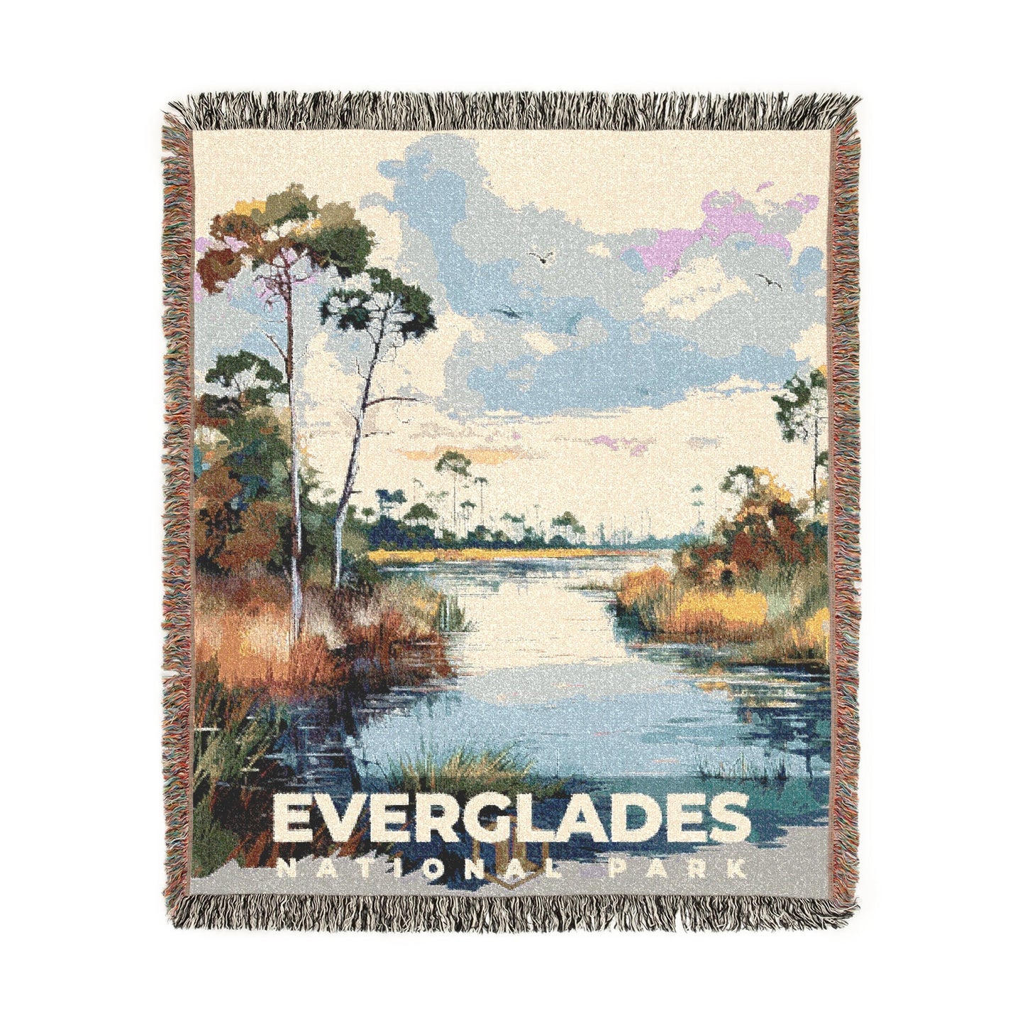 Everglades National Park Woven Blanket | S08
