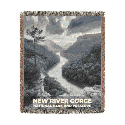 New River Gorge National Park Woven Blanket | S15