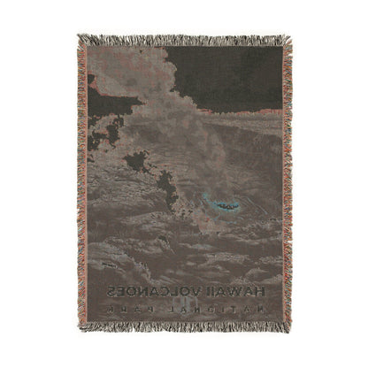 Hawaii Volcanoes National Park Woven Blanket | S17
