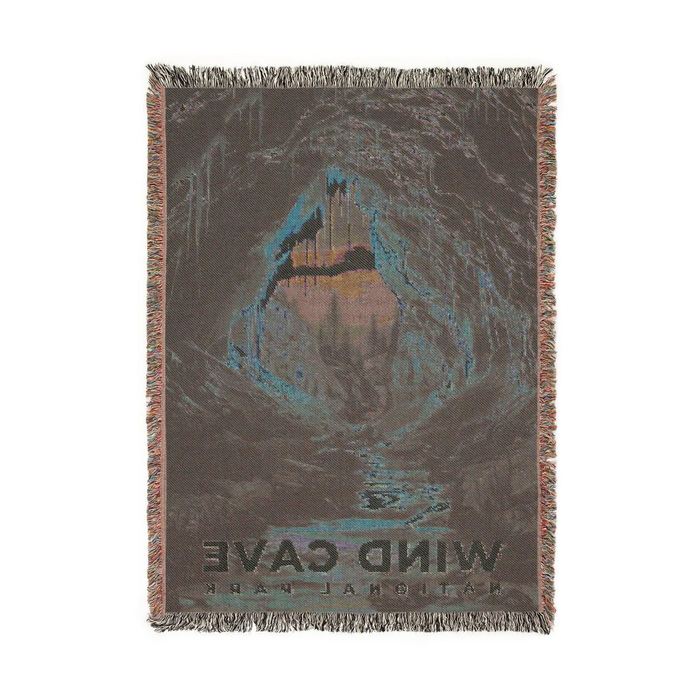 Wind Cave National Park Woven Blanket | S16