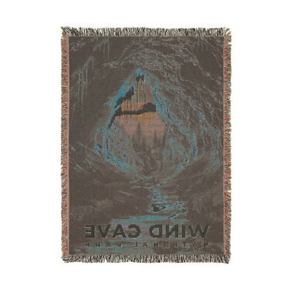 Wind Cave National Park Woven Blanket | S16