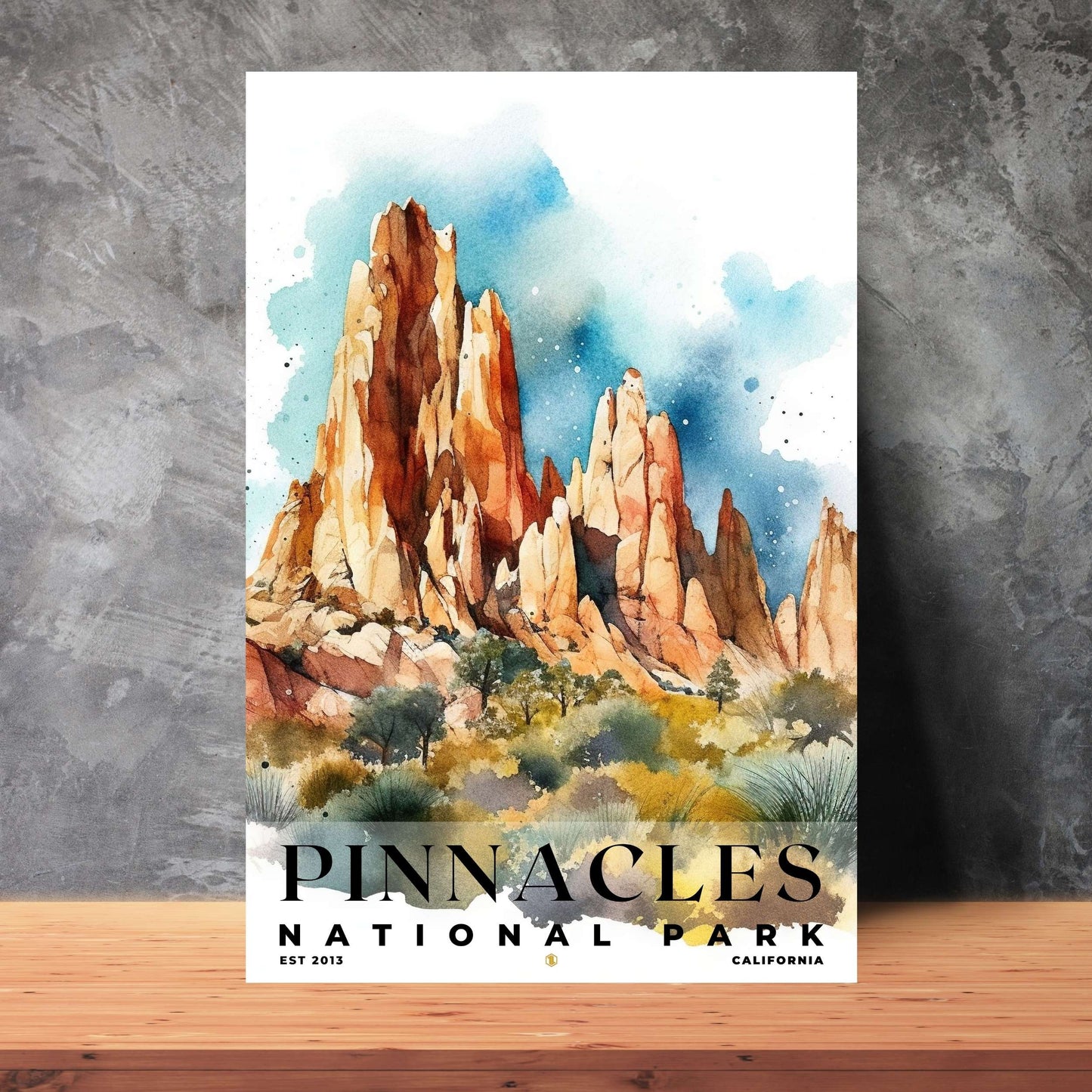 Pinnacles National Park Poster | S04