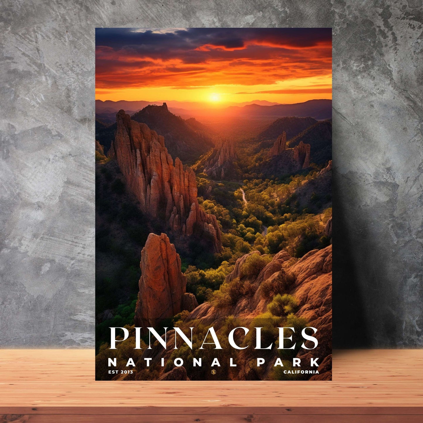 Pinnacles National Park Poster | S10