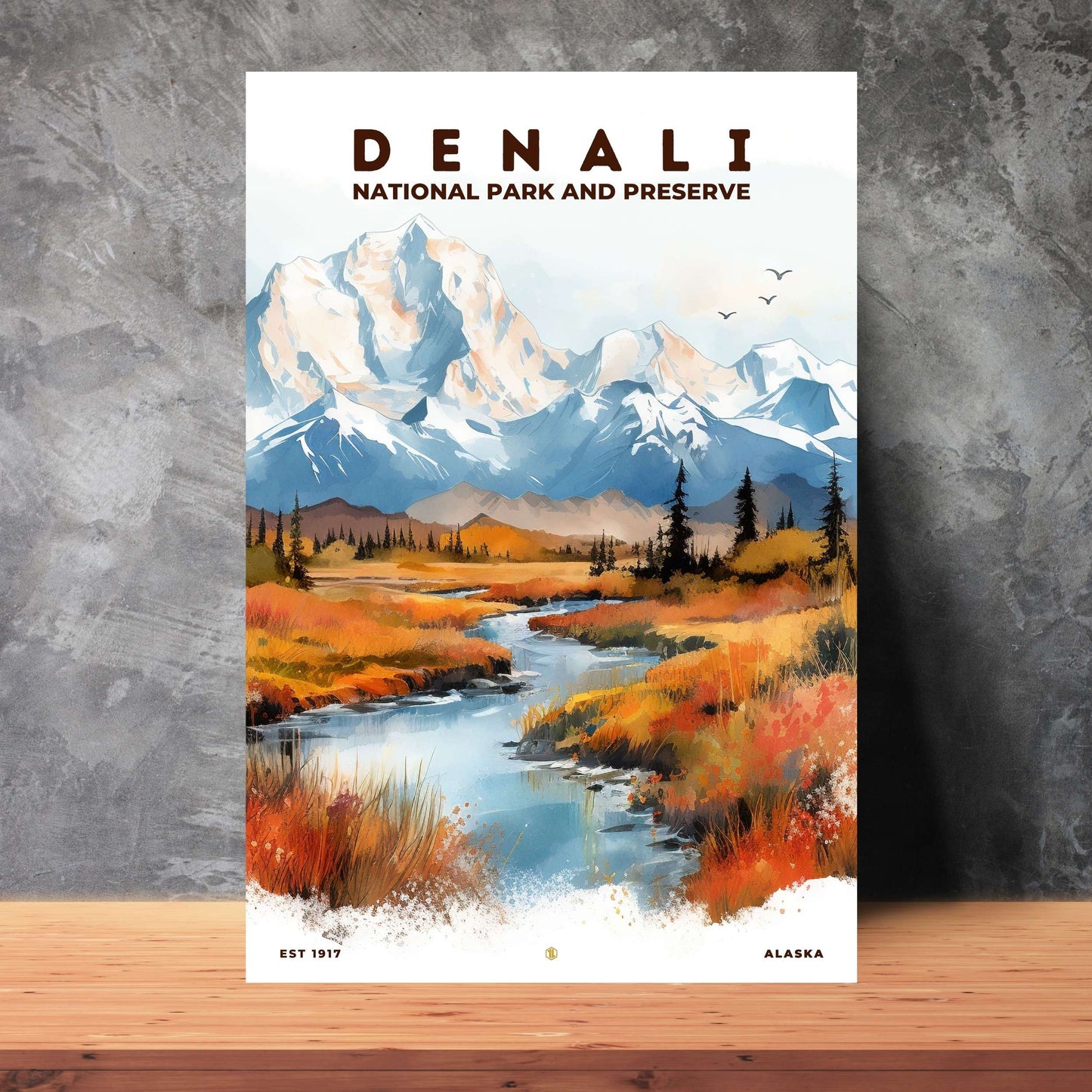 Denali National Park Poster | S08