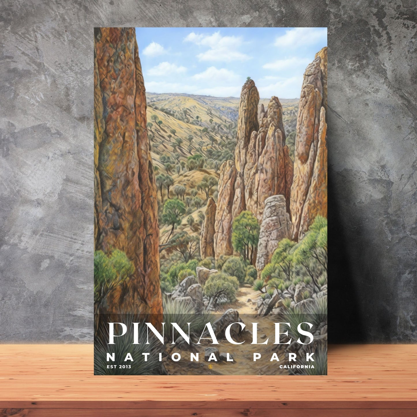 Pinnacles National Park Poster | S02