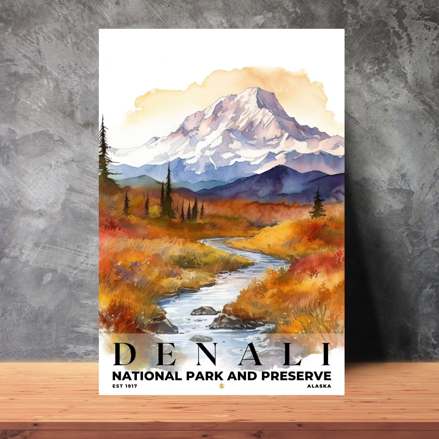 Denali National Park Poster | S04