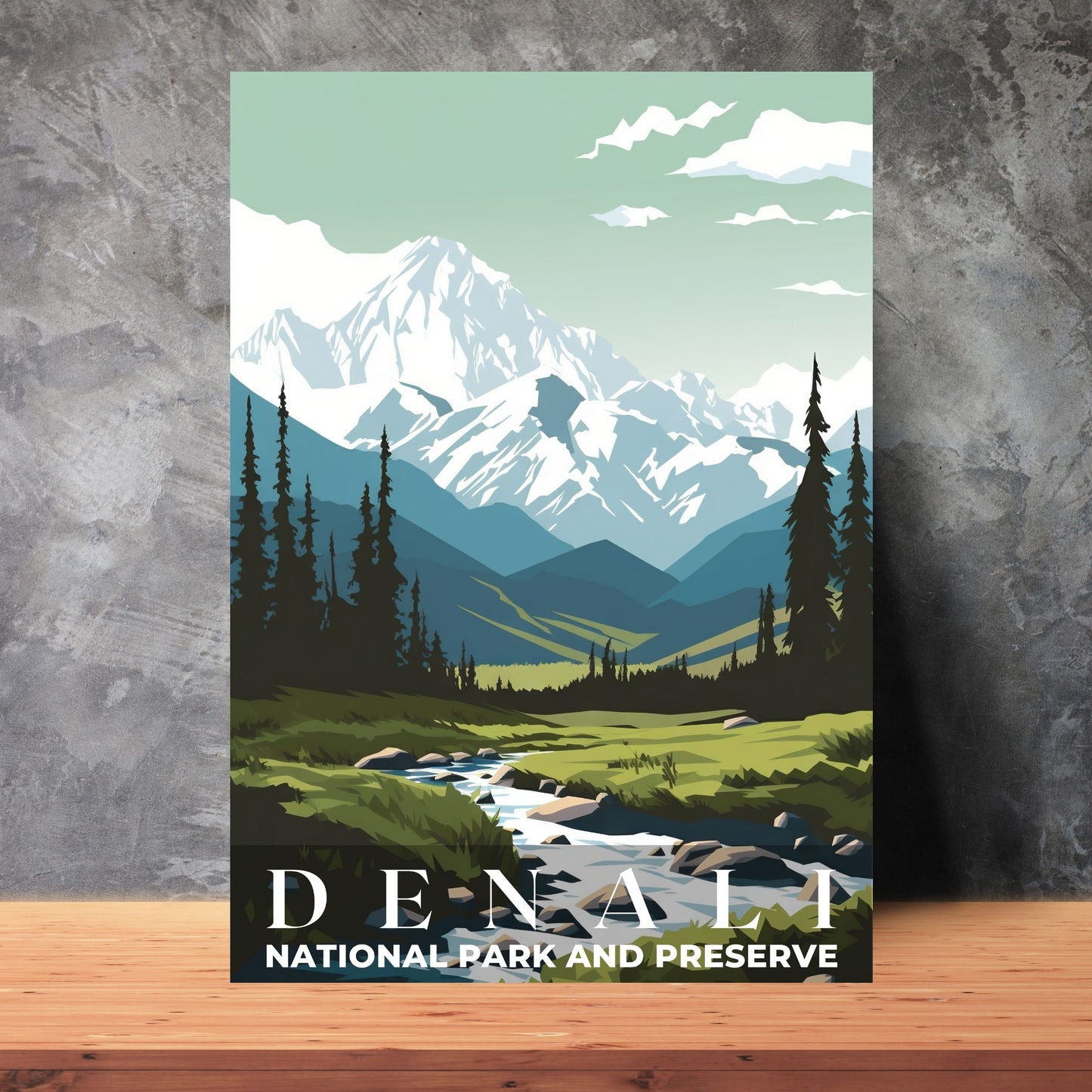 Denali National Park Poster | S01