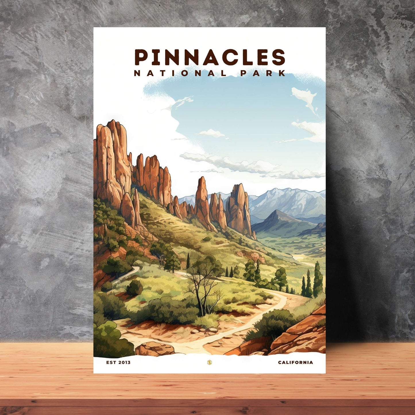 Pinnacles National Park Poster | S08